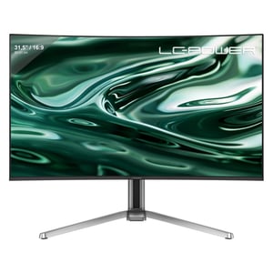 LC-Power LC-M32UCO monitor komputerowy 80 cm (31.5") 3840 x 2160 px 4K Ultra HD QD-OLED Antracyt, Czarny