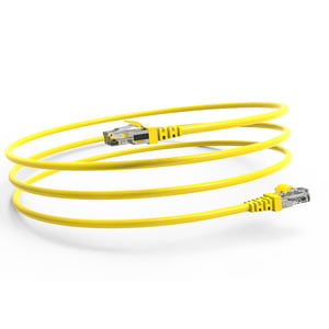Inca CAT6 RJ45 1 m kabel sieciowy Żółty U/UTP (UTP)