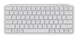 Keychron B1P-K8 klawiatura Dom/Biuro USB + RF Wireless + Bluetooth Kość słoniowa
