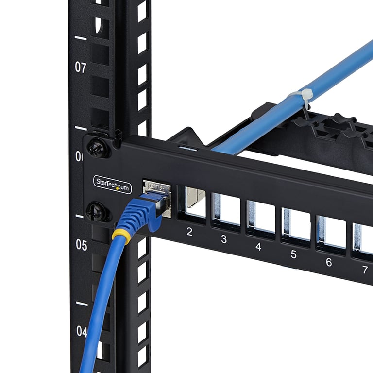 StarTech C6PANELSTP241U panel krosowniczy 1U