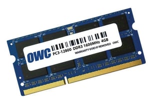 OWC OWC1600DDR3S4GB minnesmodul 4 GB 1 x 4 GB DDR3 204-stifts SO-DIMM