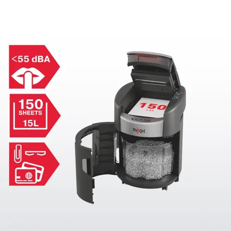 фото Шредер Rexel ShredMax AutoFeed+ 150M (2025150MEU) 3