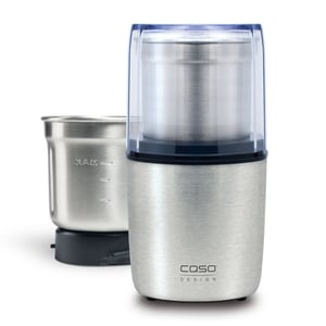 Caso 1831 200 W Coffee Grinder, Black, Stainless Steel