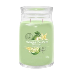 Yankee Candle Signature świeca Cylidner Limonka, Wanilia Zielony 1 szt.