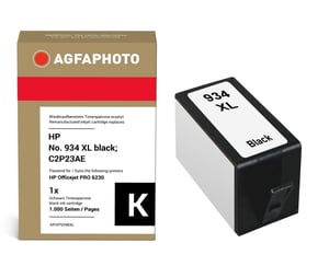 AgfaPhoto APHP934BXL nabój z tuszem 1 szt. Zamiennik Wysoka (XL) wydajność Czarny