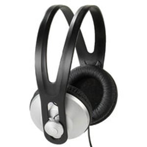 Vivanco 36502 Kopfhörer/Headset, kabelgebunden, Kopfbügel, Musik, Schwarz, Silber