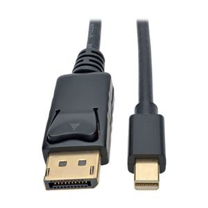 Tripp Lite P583-006-BK 1.8 m DisplayPort to Mini DisplayPort Cable, Black