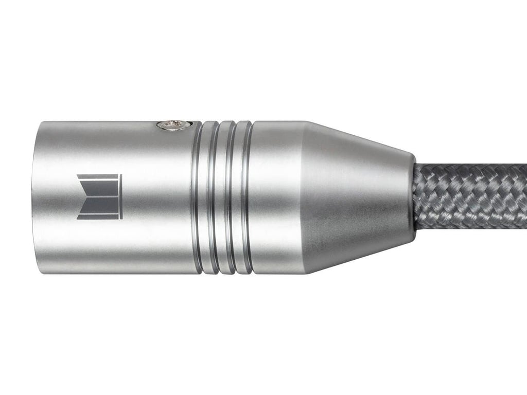 Monoprice 33837 kabel audio 1 m XLR Szary