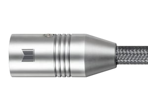 Monoprice 33837 kabel audio 1 m XLR Szary