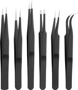 Goobay 41256 Industrial Tweezers, Stainless Steel