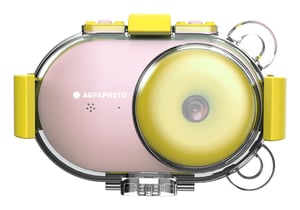 AgfaPhoto ARKCWPK 1" Digital Camera Compact 16 MP CMOS Camera Pink, Yellow