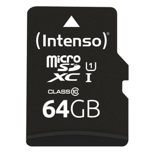 Intenso 3423490 64 GB MicroSDXC UHS-I Class 10 flash memory