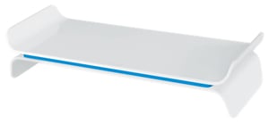 Leitz 65040036 Monitor Mount / Stand, 68.6 cm (27"), Desk, Blue, White