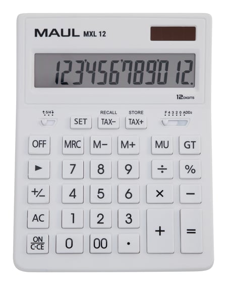 MAUL 7267002 kalkulator Desktop Podstawowy kalkulator Biały