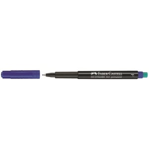 Faber-Castell Multimark Permanentmarker Blau 1 Stück