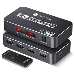 Techly IDATA HDMI2-4K3160B HDMI video switcher