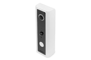 Digitus Intelligente Full-HD-Kamera mit Türklingel und PIR-Bewegungssensor, Batteriebetrieb + Sprachsteuerung