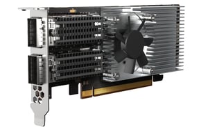 QNAP QXG-100G2SF-E810 karta sieciowa Wewnętrzny Włókno 100000 Mbit/s