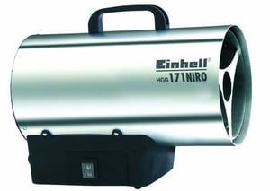 Einhell HGG 171 Niro (DE/AT) Heißluftpistole 38 W Schwarz, Silber