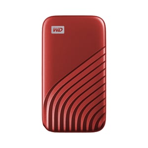 Western Digital My Passport 2 TB USB Typ C 3.2 Gen 2 (3.1 Gen 2) Rot