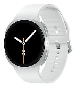 Samsung Galaxy Watch 8 3.81 cm (1.5") AMOLED 44 mm Digital 480 x 480 px Touchscreen Silver Wi-Fi GPS