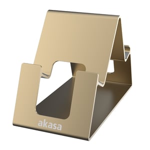 Akasa Aries Pico Passive Halterung für Handy/Smartphone, Tablet/UMPC Gold