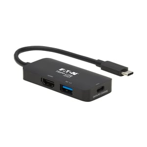 Tripp Lite U444-06N-H4UBC2 stacja dokująca Przewodowa USB 3.2 Gen 1 (3.1 Gen 1) Type-C Czarny