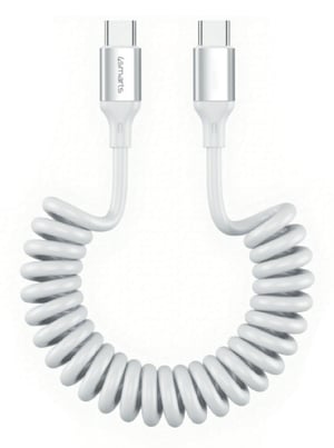 4smarts 541600 kabel USB 1,35 m USB C 0,48 Gbit/s 100 W Biały