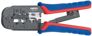 Knipex 97 51 10 kabelpress Verktyg för kabelsammanfogning Svart, Blå, Röd