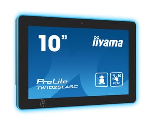 iiyama TW1025LASC-B1PNR skärm för konferensrum. 25,6 cm (10,1") 1280 x 800 px LED Wi-Fi 4 (802.11n), 802.11g, 802.11b Svart Plast Bluetooth