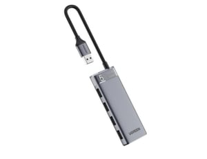 Ugreen 15548 USB 3.2 Gen 1 (3.1 Gen 1) Type-A-hubbar och koncentratorer, 5000 Mbit/s