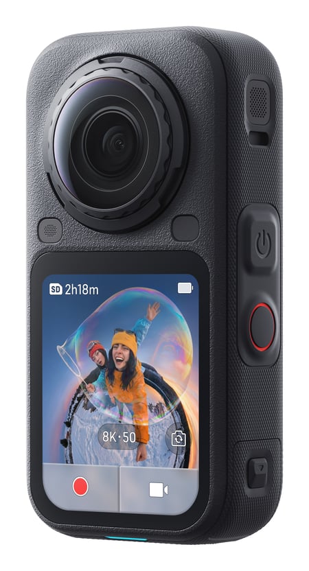 Insta360 X6 Standard Bundle 360 Camera, Black aparat do fotografii sportowej 8K Ultra HD 25,4 / 1,1 mm (1 / 1.1") 195 g