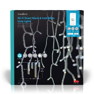 Nedis WIFILXC04W400 dekorativ belysning Lätt dekorationskedja 400 st. LED 3,67 W G