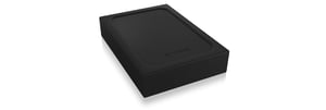 ICY BOX IB-256WP HDD/SSD-hölje, svart, 2,5"