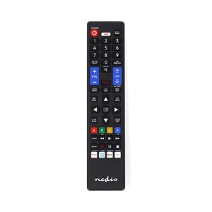 Nedis TVRC45SABK fjärrkontroll för infraröd-TV Tryck på knapparna
