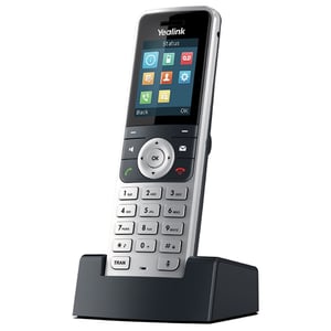 Yealink W53H DECT Phone Handset Caller Name and ID Black, Silver