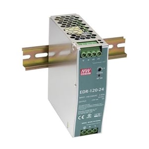 MEAN WELL EDR-120-12 power adapter/inverter, 120 W