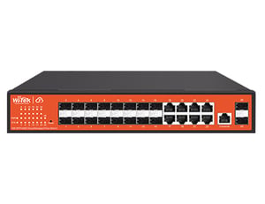 Wi-Tek WI-CGS5026 przełącznik sieciowy Zarządzany L2 Gigabit Ethernet (10/100/1000) Czarny