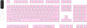 HyperX Pudding Keycaps 2 – Komplettset – PBT – rosa (US-Layout)