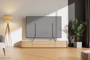 Neomounts DS45-430BL19 uchwyt do telewizorów 190,5 cm (75") Czarny