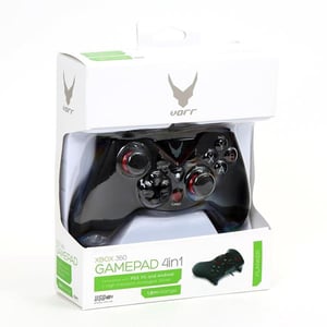 Omega OGPXBOXNEW kontroler gier Czarny Gamepad Playstation 3, Tablet, Xbox 360