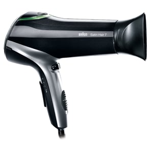 Braun Satin Hair 7 HD 710 hårtork 2200 W Svart