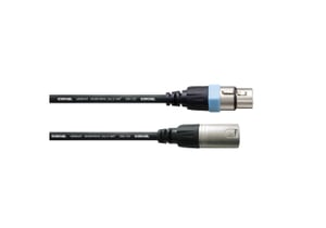 Cordial INTRO CCM 10 FM kabel audio 10 m XLR (3-pin) Czarny