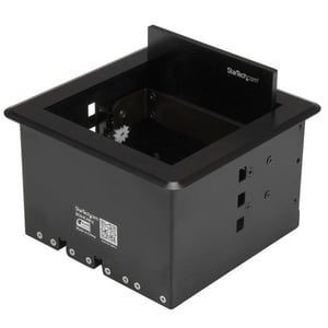 StarTech BOX4CABLE organizator na kable Biurko Skrzynka kablowa Czarny 1 szt.