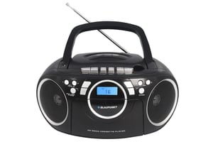 Blaupunkt BB16BK CD Player, Black, Portable CD Player