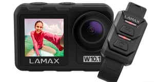 Lamax W10.1 sports camera, 64 MP, 4K Ultra HD, Wi-Fi, 127 g