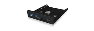 ICY BOX IB-HUB1417-I3 huby i koncentratory USB 3.2 Gen 1 (3.1 Gen 1) Type-A 5000 Mbit/s Czarny
