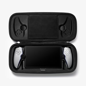 Spigen PlayStation Portal Case Etui zamykane Sony Poliuretan (PU) Czarny