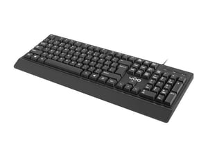 uGo ASKJA K200 klawiatura Uniwersalne USB QWERTY US English Czarny