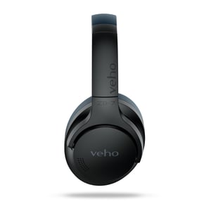 Veho ZB-7 Wired and Wireless Headset Headband Calls/Music USB Type-C Bluetooth Black